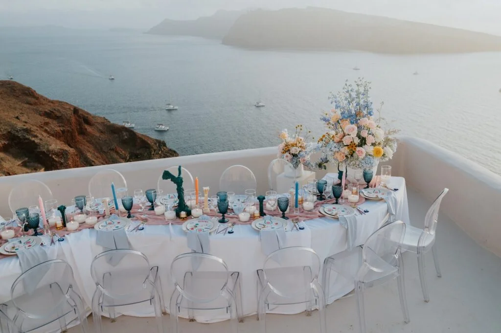 Khiana & Dustin wedding at Love Cave Venue, Santorini