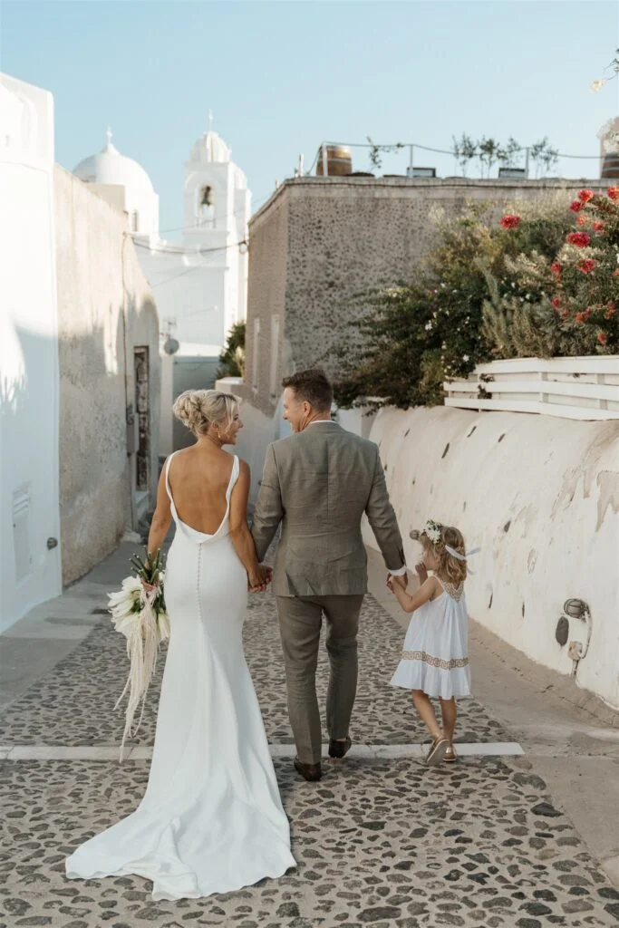 Larissa & Justin wedding at Madame Sousou, Santorini