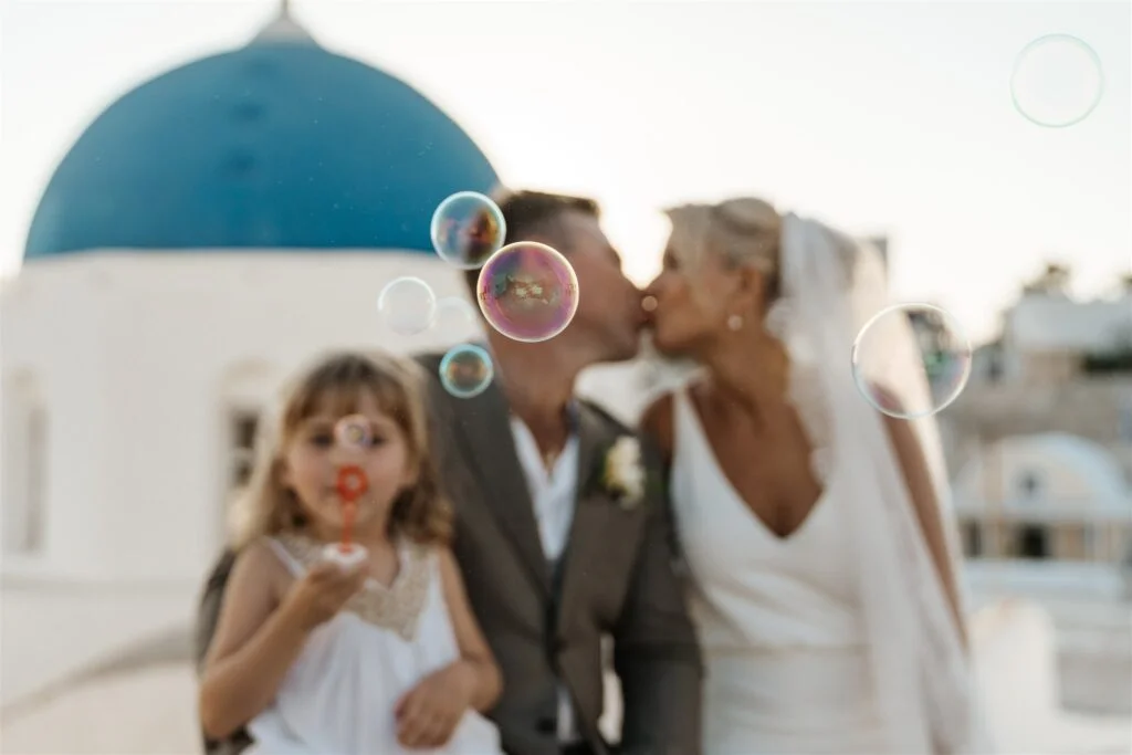 Larissa & Justin wedding at Madame Sousou, Santorini