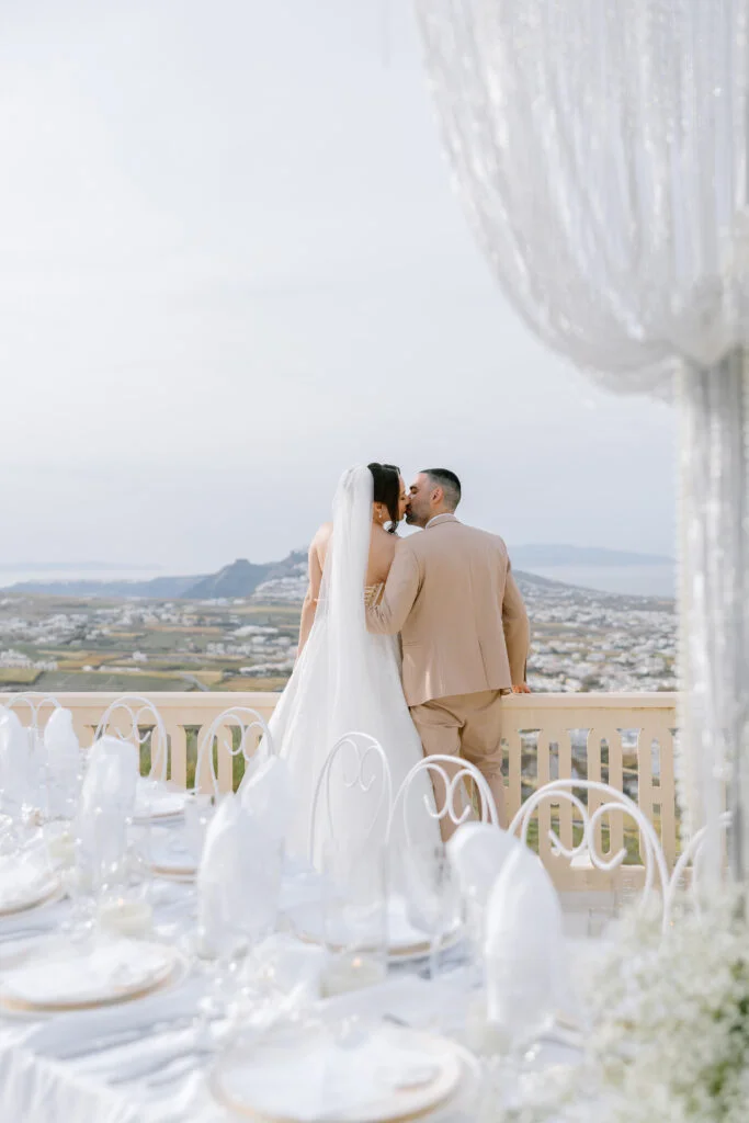 Aizhan & Amihai wedding at Santa Irini & Madame Sousou, Santorini