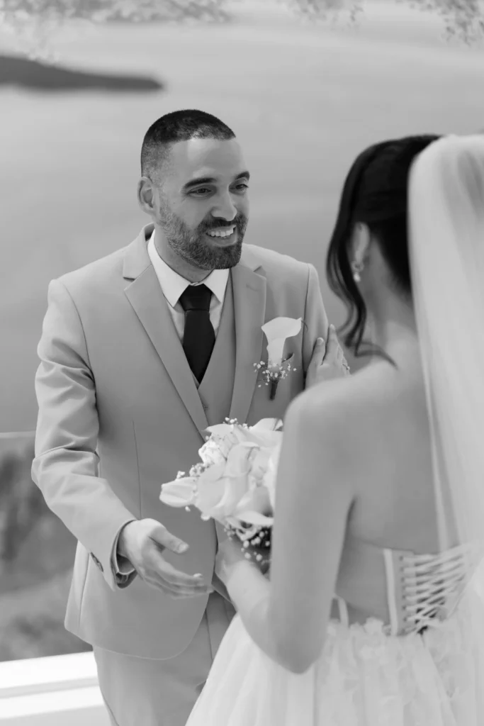 Aizhan & Amihai wedding at Santa Irini, Santorini — 2