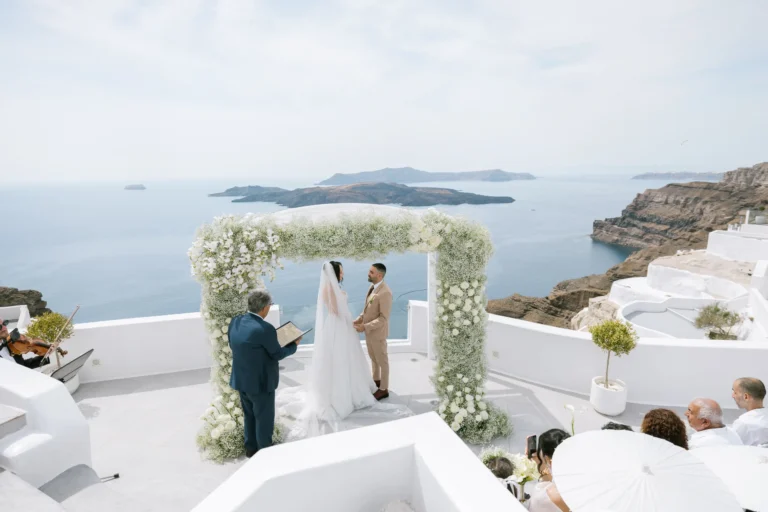Aizhan & Amihai wedding at Santa Irini, Santorini — 5