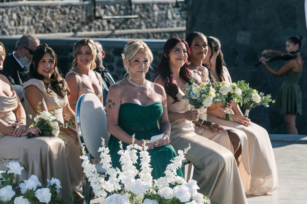 Alexis & Jaahmal wedding at Cavo Ventus, Santorini
