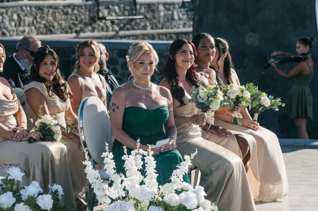 Alexis & Jaahmal wedding at Cavo Ventus Venue, Santorini