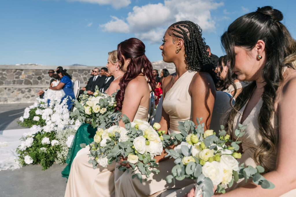 Alexis & Jaahmal wedding at Cavo Ventus, Santorini