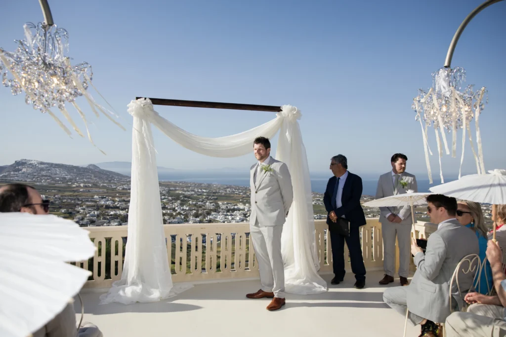 Ashlee & Gordon wedding at Madame Sousou, Santorini — 4