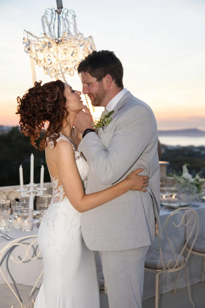 Ashlee & Gordon wedding at Madame Sousou, Santorini