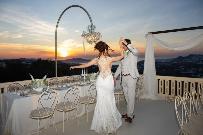 Ashlee & Gordon wedding at Madame Sousou, Santorini — 66