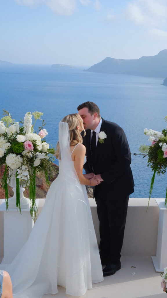 Caitlyn & Michael wedding at Love Cave, Santorini