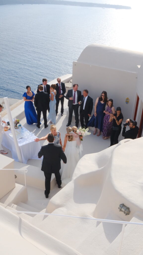 Caitlyn & Michael wedding at Love Cave, Santorini