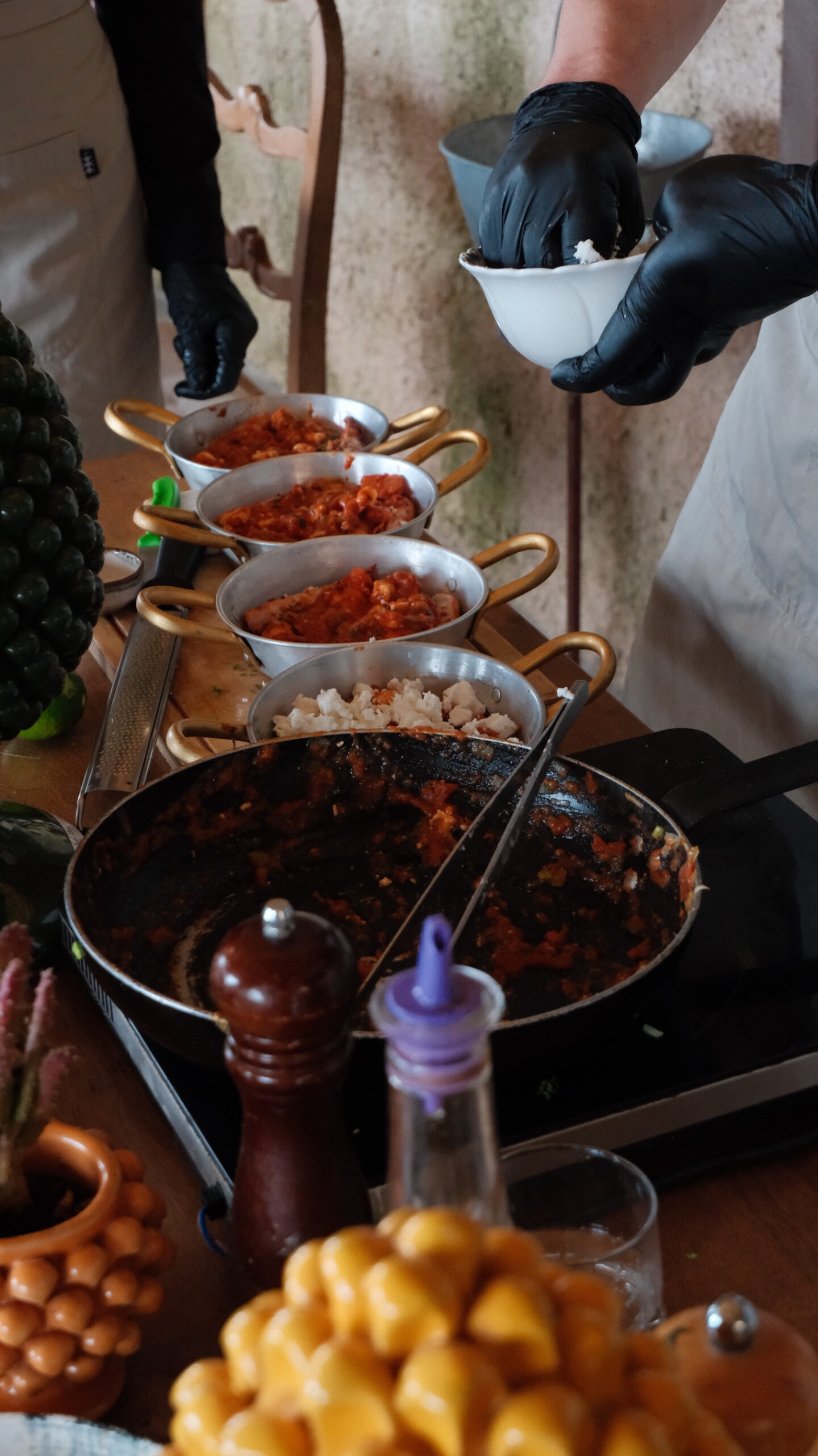 Greek cooking class at Madame Sousou, Santorini
