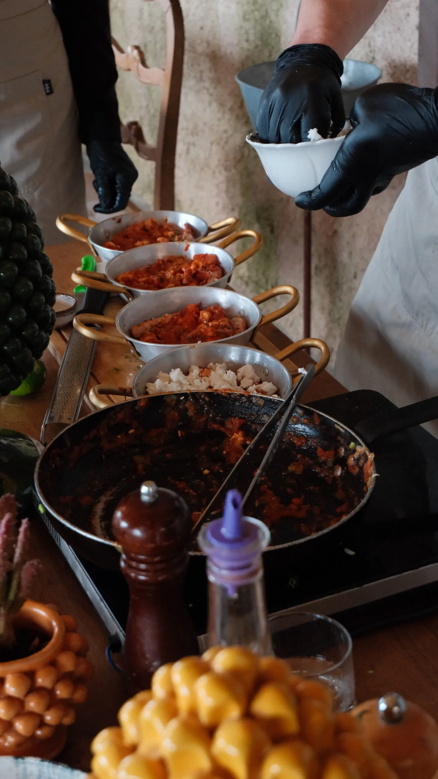 Greek cooking class at Madame Sousou, Santorini