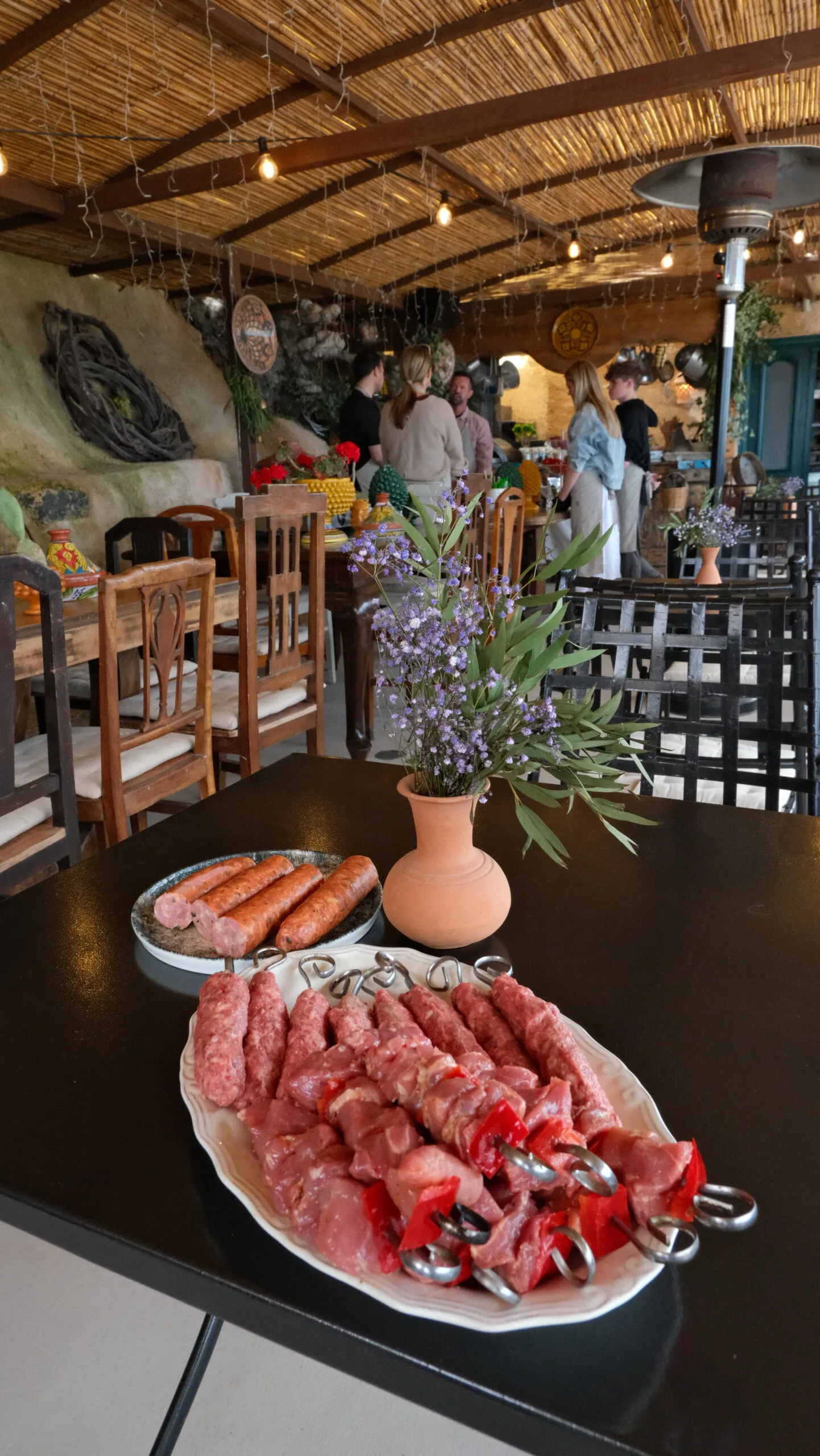 Greek cooking class at Madame Sousou, Santorini