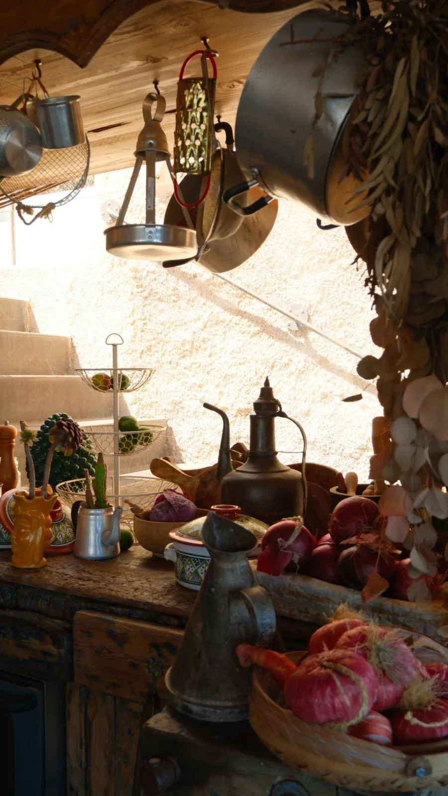 Greek cooking class at Madame Sousou, Santorini