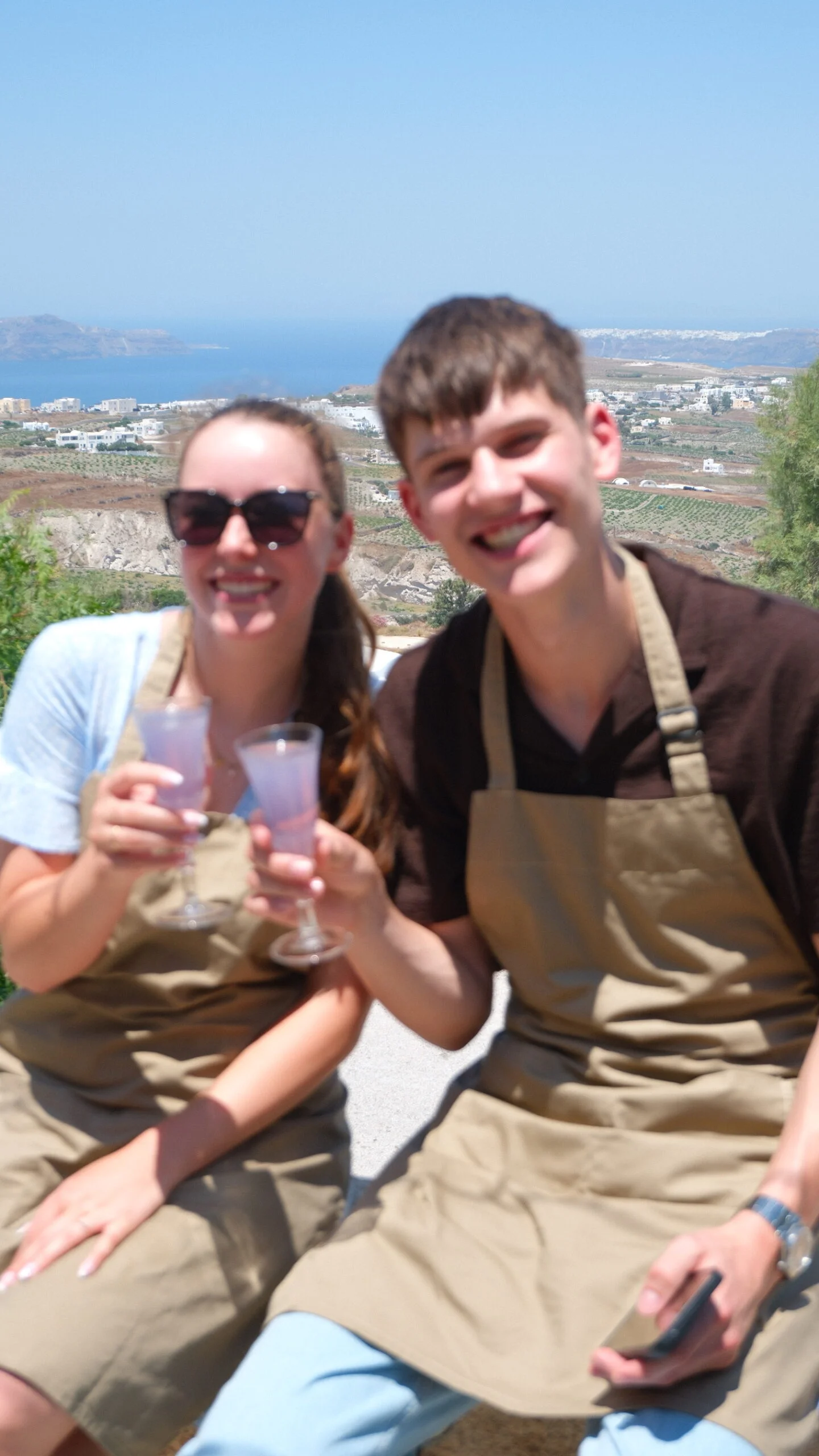 Greek cooking class at Madame Sousou, Santorini