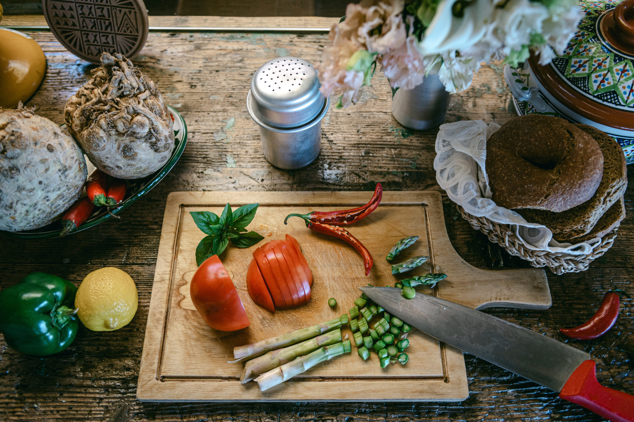 Greek cooking class at Madame Sousou, Santorini