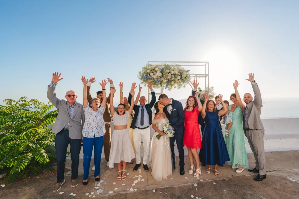 Elisa & Diego wedding at Astra Chapel & 5 Senses Restaurant, Santorini
