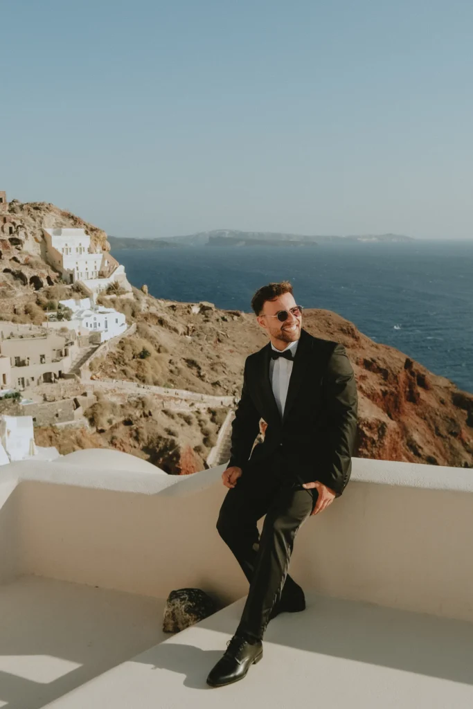 Jeniffer & Gianpiero wedding at Love Cave Venue, Santorini — 2