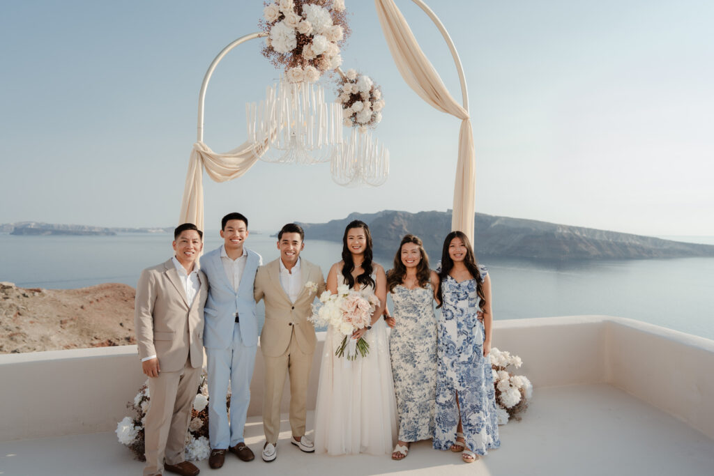 Jhordane & Bill wedding at Love Cave, Santorini