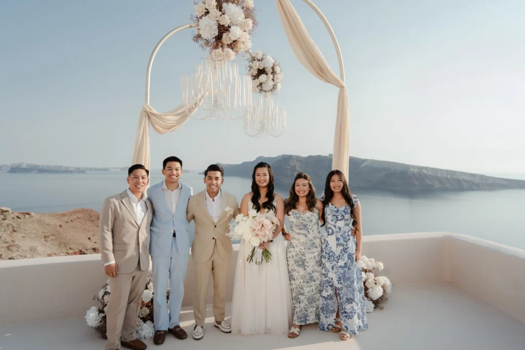 Jhordane & Bill wedding at Love Cave Venue, Santorini