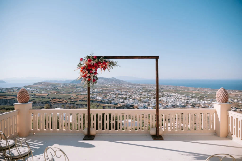 Lyndsay & Alex wedding at Madame Sousou, Santorini — 4