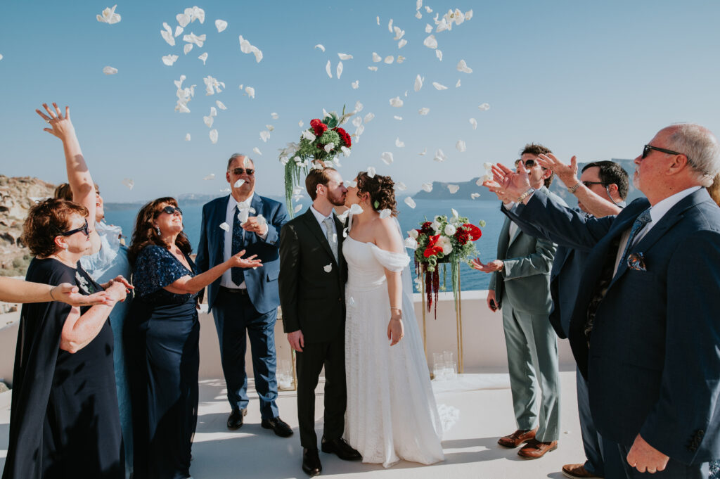 Megan & Chris wedding at Love Cave, Santorini