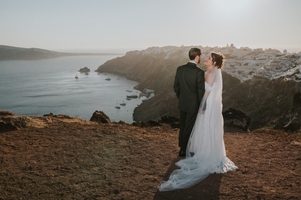 Megan & Chris wedding at Love Cave, Santorini