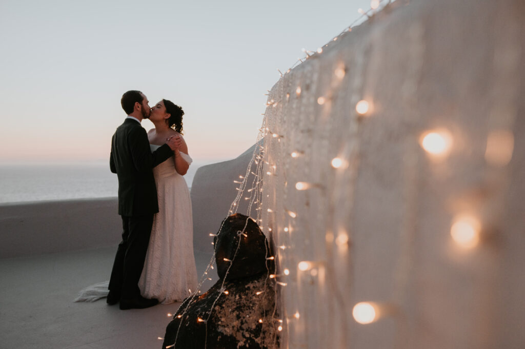 Megan & Chris wedding at Love Cave, Santorini