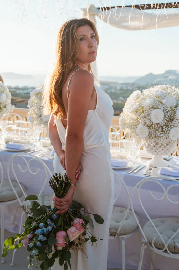 Philip & Linda wedding at Madame Sousou, Santorini
