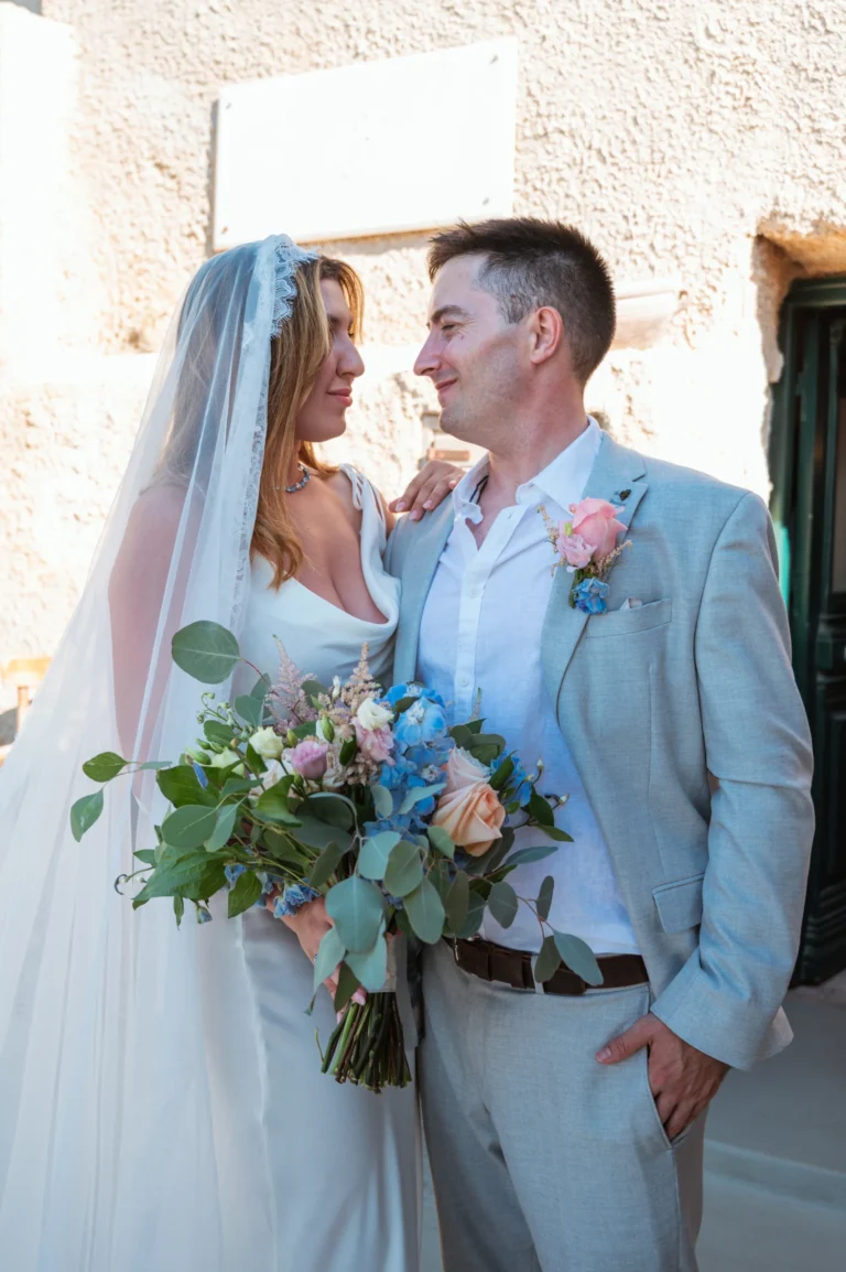 Philip & Linda wedding at Madame Sousou, Santorini — 6