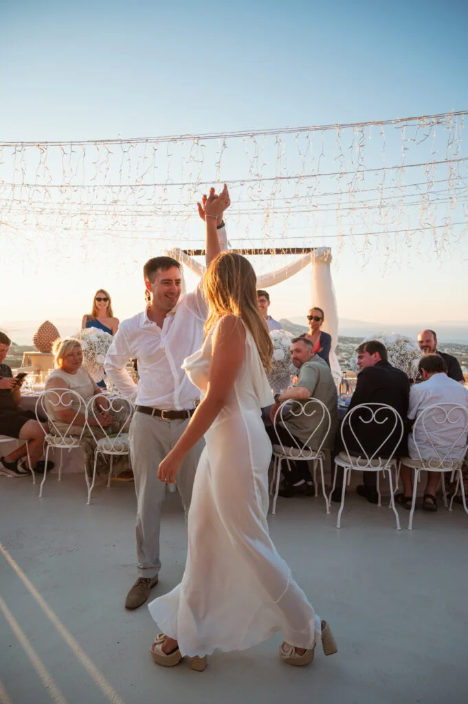 Philip & Linda wedding at Madame Sousou, Santorini