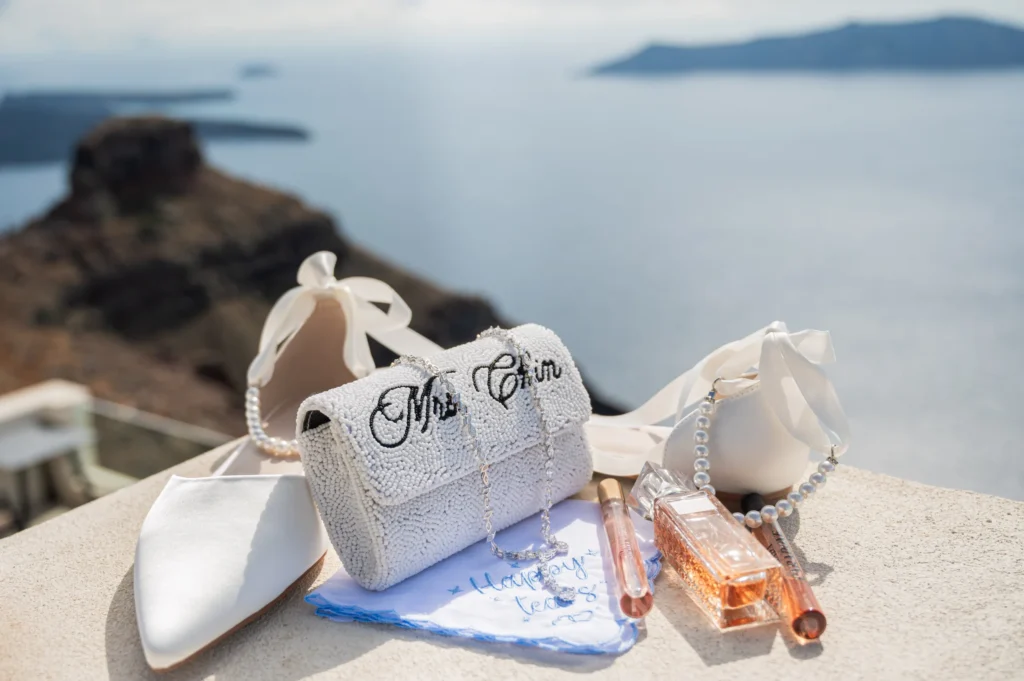 Sarah & Christopher wedding at Madame Sousou, Santorini — 2
