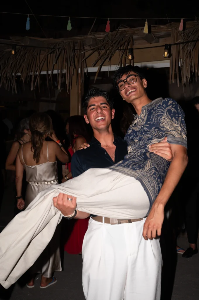 Sasha 50th birthday party in Santorini — 2