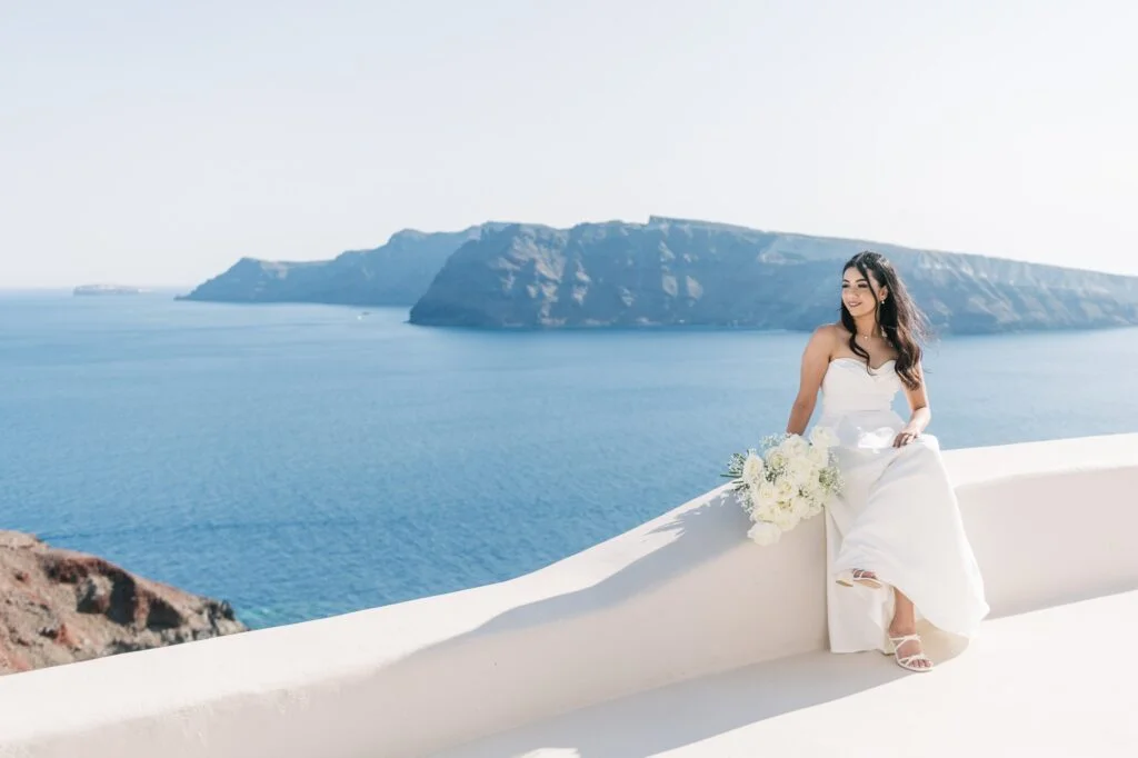 Sunny & Reha wedding at Love Cave, Santorini