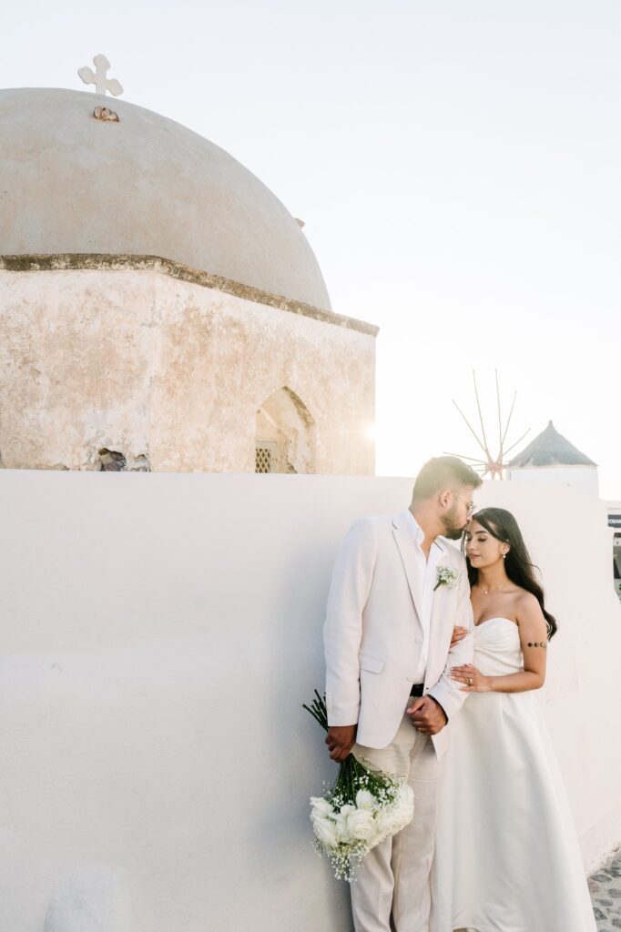 Sunny & Reha wedding at Love Cave, Santorini