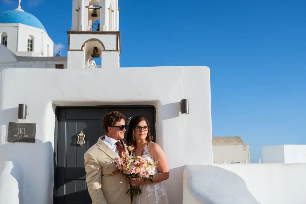 Vanessa & Jeremy wedding at Madame Sousou, Santorini — 2