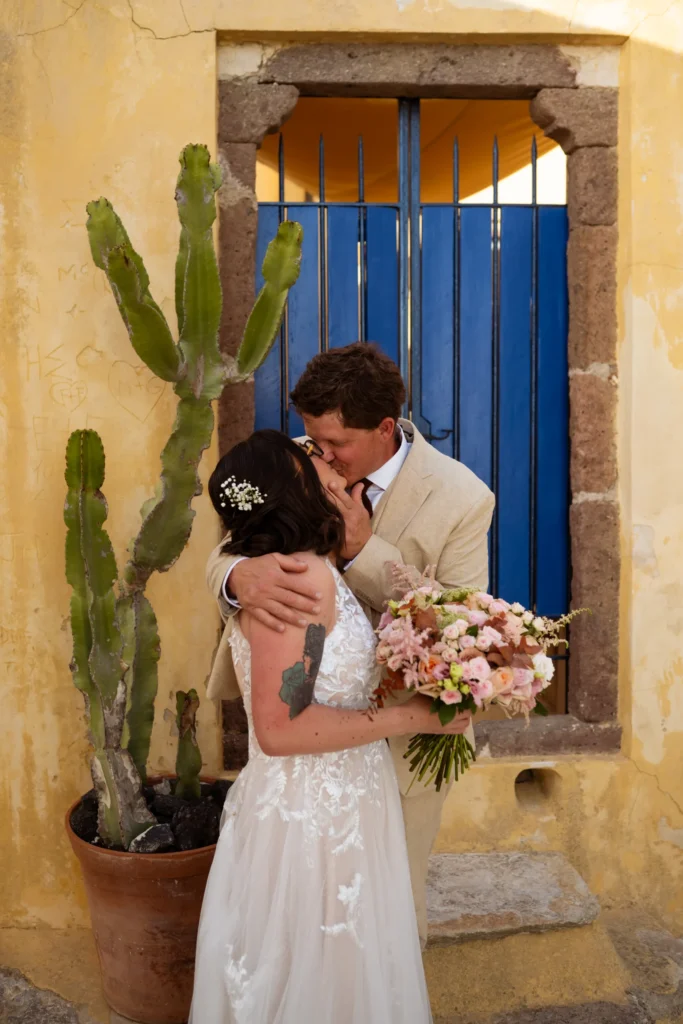 Vanessa & Jeremy wedding at Madame Sousou, Santorini — 4